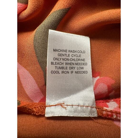 Daniel Rainn | NWT | XS Petite | Floral blouse back zipper feminine grandma boho - Picture 7 of 10